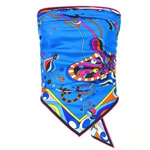 NWT Large PUCCI Silk Scarf